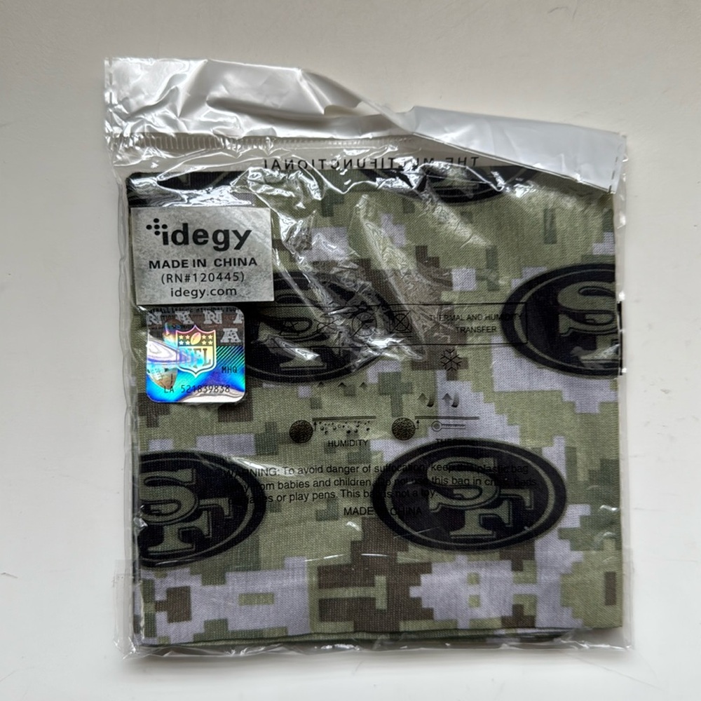 NFL San Francisco 49ers Salute to Service Bandana